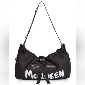 Alexander McQueen Bundle Graffiti Logo Shoulder Bag
